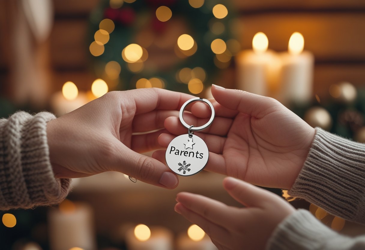 Giv dine foraeldre en personlig noeglering til advent