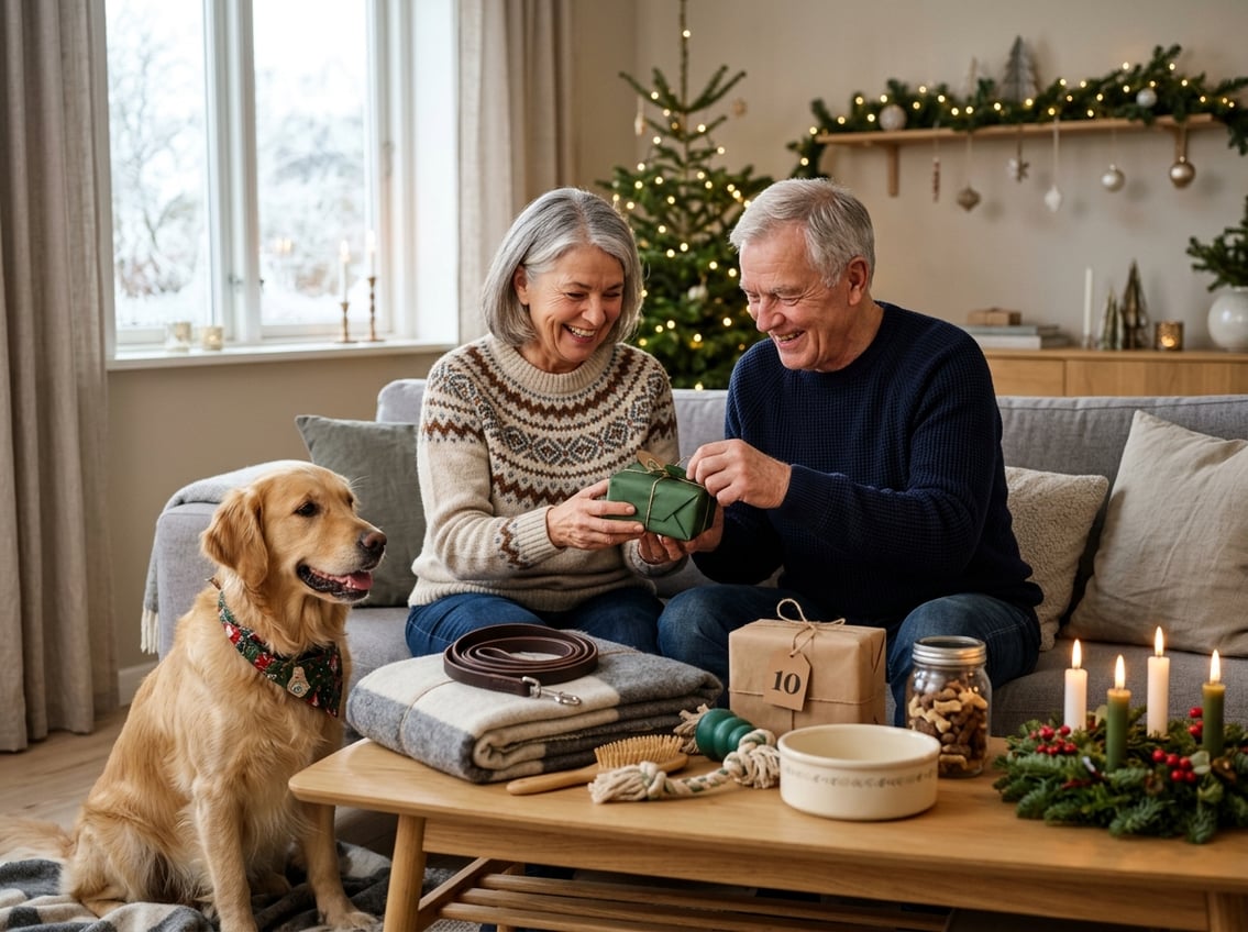 Når dine forældre får et kæledyr er praktiske adventsgaver ekstra betænksomme